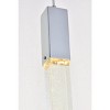 Elegant Lighting Weston 1 light pendant in chrome - 4 of 4