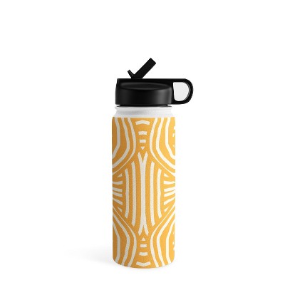 PREOWNED HYDRO FLASK 32 OUNCE YELLOW TUMBLER WITH STRAW LID