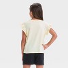 Girls' Short Sleeve Flip Sequin T-Shirt - Cat & Jack™ - 4 of 4