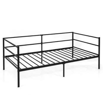 Tangkula Twin Metal Daybed Frame Dual-use Platform Sofa Bed for Living Room Bedroom