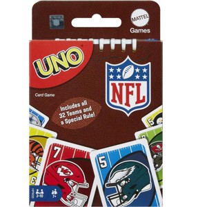 Uno NFL Card Game for Kids & Adults - Makes A Great Gift For Any NFL Fan - 1 of 4