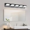 DAKAFUL LED Bathroom Vanity Light with Stepless Dimming, Acrylic Design Fixture Over Mirror, Wall Light for Bathroom/Mirror Area/Bedroom - 3 of 4