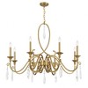 Savoy House Fairchild 8 - Light Chandelier in  Warm Brass - 3 of 3