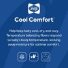 Sealy Cool Comfort Waterproof Crib & Toddler Mattress Pad - 3 of 4