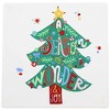 Ganz 4.0 Inch Whimsy Coasters Snowman Santa Believe Reindeer Tree Coasters - 3 of 4
