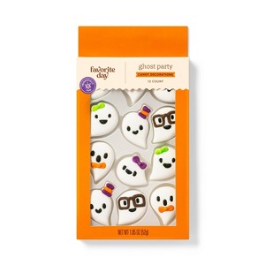 Ghost Party Candy Decorations - 12ct / 1.85oz - Halloween - Favorite Day™ - 1 of 3