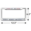 Robert Morris University Full Size Standard License Plate Metal Frame - 4 of 4