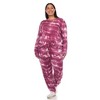Women's 2 Piece Lounge Set Gray X Large - White Mark - 2 of 4