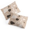 Deny Designs 3pc King Cortney Herron Abstract Confetti Comforter and Pillow Sham Set Cream: Non-Woven, Machine Washable, Year-Round - 4 of 4