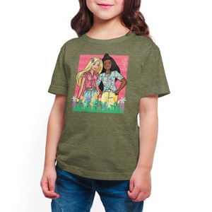 Boys' - Barbie - Spring Easter Barbie And Friend Short Sleeve Graphic T-Shirt - 1 of 3