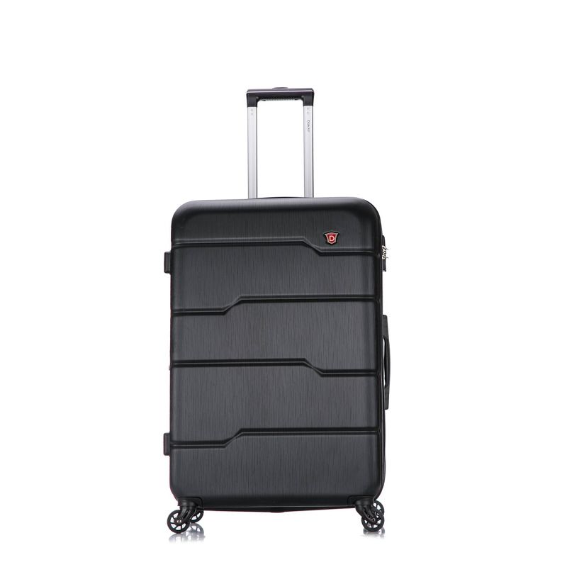 DUKAP Rodez Lightweight Hardside Carry On Spinner Suitcase - Black, 4 of 13