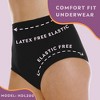 Wearever  Women's Maximum Absorbency Washable Reusable Bladder Control Panties - 4 of 4