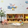 Costzon Toy Storage Organizer, 5-Section Wooden Cabinet for Books & Toys, Classroom Bookshelf for Playroom, Kids Room, Kindergarten (Burlywood) - 2 of 4