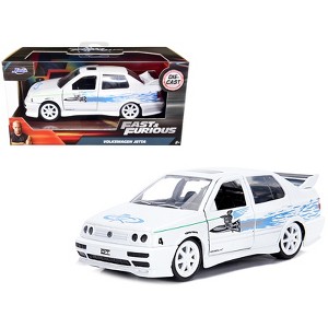Jesse's Volkswagen Jetta White "Fast & Furious" Movie 1/32 Diecast Model Car by Jada - 1 of 3