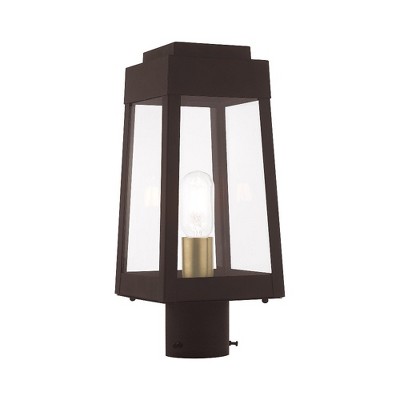 Livex Lighting Oslo 1 - Light Post Light in  Bronze
