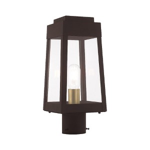 Livex Lighting Oslo 1 - Light Post Light in  Bronze - 1 of 1