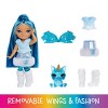 Rainbow High Littles Rainbow Fantasy Fairies + Pet - Sapphire, Blue 5.5" Small Doll & Fantasy Dog - 3 of 4