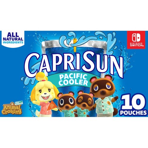 Capri Sun Pacific Cooler Juice Pack - 10pk/6 Fl Oz Pouches : Target