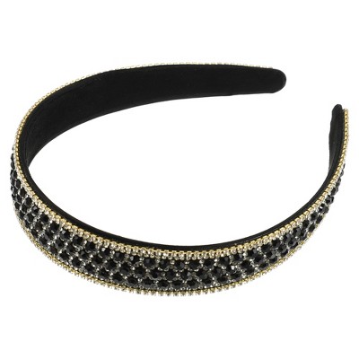 Unique Bargains Women's Rhinestone Headband 1