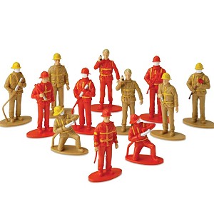 ArtCreativity 2.5" Mini Fireman Figurines Mini FIgures Toys (Set of 12) - 1 of 4