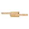 CWI Lighting Stagger Integrated LED Brass Vanity Light - 3 of 4