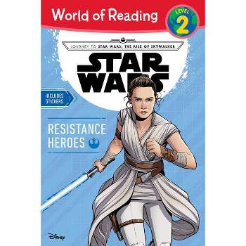 Star Wars World of Reading Book Resistance Heroes Level 2 - by Michael Siglain (Paperback)
