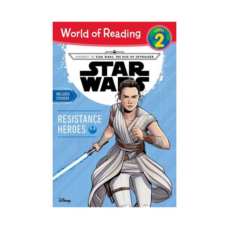 Star Wars World of Reading Book Resistance Heroes Level 2 - by Michael Siglain (Paperback), 1 of 2