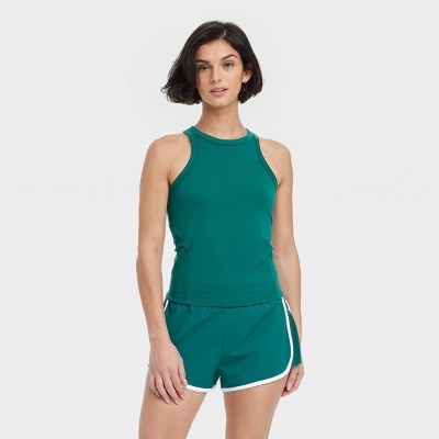 Women's High Neck Racerback Tank Top - All In Motion™