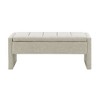 NicBex 47.25" Modern Storage Ottoman Bench,Foot Rest with Hidden Compartment,End of Bed Storage Bench for Bedroom,Living Room,Bedroom Furniture - 2 of 4