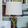 Vynxaria White Retro Drum Lampshades, 13" Top Diameter - 2 of 4