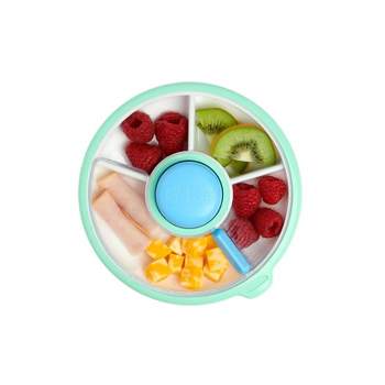 GoBe Kids' Snack Spinner Slide Baby and Toddler Food Storage Container - 11oz