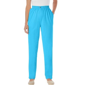 Woman Within Women's Plus Size Petite 7-Day Straight-Leg Denim Jean - 1 of 4