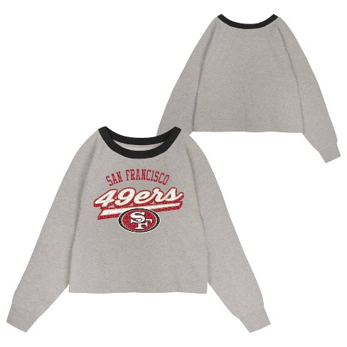 SF 49ers Mitchell & Ness NFL Sidebar Pullover newest Hooded Sweatshirt XL