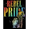 Adult Star Wars C-3PO and R2-D2 Rebel Pride T-Shirt - image 2 of 4