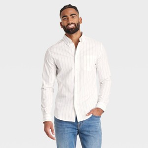 Men's Long Sleeve Button-Down Shirt - Goodfellow & Co™ - 1 of 3