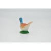 Collectible Wildlife Gifts | Dove, Ring-necked Toy, Very Nice Bird Plastic Model    2 1/2 inch    F626 B131 - 4 of 4