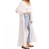 Women's Long Button Down Shirt Maxi Dress - Listicle - 2 of 3