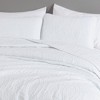 FIONECA Oversized 3 Piece Quilted Bedspread Set Includes Bedspread Matching Shams For Versatile Bedroom Styling - 4 of 4