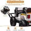 Acekool 24V Ride-On Truck Car with Remote Control, 4x60W Motors, 4-Wheel Suspension, LED Lights, Music, Safety Belt, 3 Speeds - 2 of 4