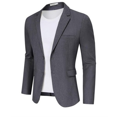 Garvee Men Sport Coats Big and Tall Blazers for Men Business Casual Suit Jacket Regular Fit Fashion Lightweight — фото 5