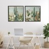 Stupell Industries Cactus Blooms Among Thorns 2pc Framed Giclee Art Set - 2 of 4