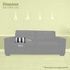 Majestic Home Goods,Pillow Vertical Stripe - 3 of 4