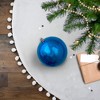 Northlight 4" Shatterproof Shiny Christmas Ball Tree Ornament - Blue - 2 of 2