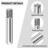 Unique Bargains Stainless Steel Durable Multipurpose Use Dowel Pins - 2 of 4