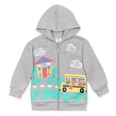 CoComelon JJ Fleece Zip Up Hoodie Toddler
