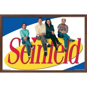 Trends International Seinfeld - Logo Framed Wall Poster Prints - 1 of 4