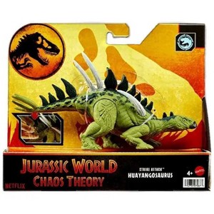Jurassic World Chaos Theory Strike Attack Huayangosaurus Action Figure – Dinosaur Toy with Strike Attack Motion and Movable Joints - 1 of 1