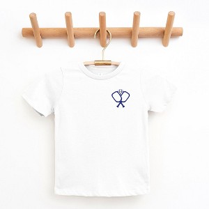 The Juniper Shop Pickleball Paddles Crossed Youth Short Sleeve Tee - 1 of 3