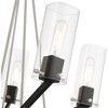 Livex Lighting Beckett 5 - Light Chandelier in  Brushed Nickel/Black - 2 of 4
