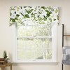 Ellis Curtain Whitfield Lined Scallop 3" Rod Pocket Valances for Windows 50" x 15" Clover - 2 of 4
